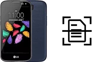 Numériser un document sur un LG K3