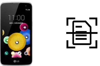 Numériser un document sur un LG K4 LTE