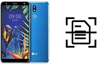 Numériser un document sur un LG K40