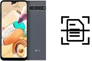 Numériser un document sur un LG K41S