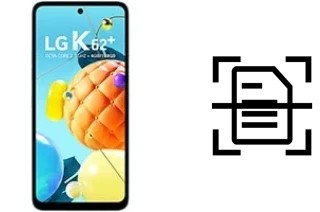 Numériser un document sur un LG K62+