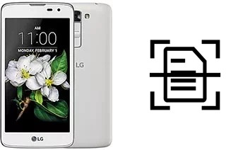 Numériser un document sur un LG K7