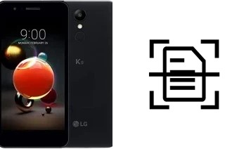 Numériser un document sur un LG K9