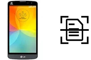 Numériser un document sur un LG L Prime