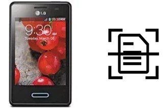 Numériser un document sur un LG Optimus L3 II E430