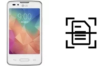 Numériser un document sur un LG L45 Dual X132
