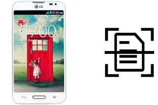 Numériser un document sur un LG L70 D320N