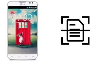 Numériser un document sur un LG L70 Dual