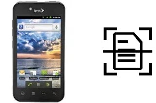 Numériser un document sur un LG Marquee LS855