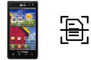 Numériser un document sur un LG Lucid 4G VS840