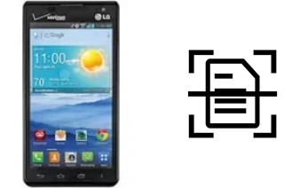 Numériser un document sur un LG Lucid2 VS870