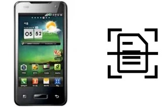 Numériser un document sur un LG Optimus 2X SU660