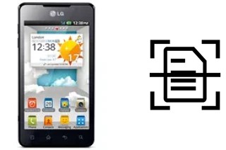 Numériser un document sur un LG Optimus 3D Max P720