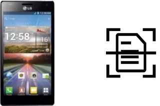 Numériser un document sur un LG Optimus 4X HD