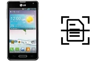 Numériser un document sur un LG Optimus F3