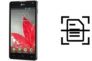 Numériser un document sur un LG Optimus G LS970