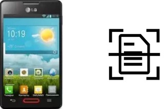 Numériser un document sur un LG Optimus L4 II