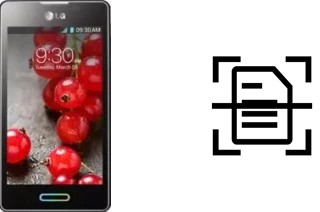 Numériser un document sur un LG Optimus L5 II Dual