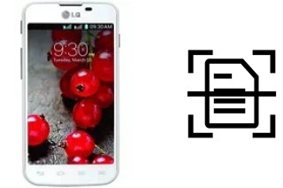 Numériser un document sur un LG Optimus L5 II Dual E455