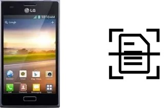 Numériser un document sur un LG Optimus L5