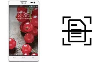 Numériser un document sur un LG Optimus L9 II