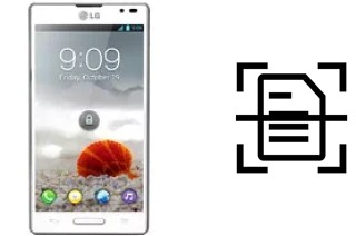 Numériser un document sur un LG Optimus L9