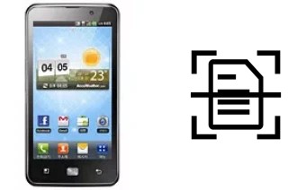 Numériser un document sur un LG Optimus LTE LU6200