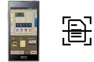 Numériser un document sur un LG Optimus LTE2