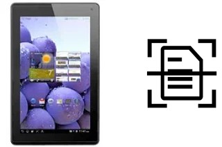 Numériser un document sur un LG Optimus Pad LTE