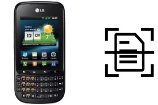 Numériser un document sur un LG Optimus Pro C660