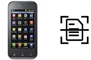 Numériser un document sur un LG Optimus Sol