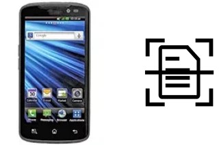 Numériser un document sur un LG Optimus True HD LTE P936