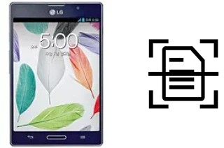 Numériser un document sur un LG Optimus Vu II F200