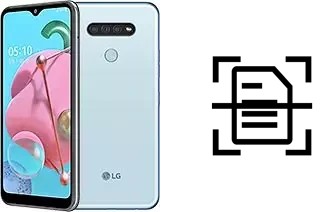 Numériser un document sur un LG Q51