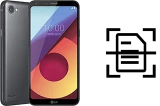 Numériser un document sur un LG Q6+