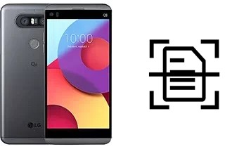 Numériser un document sur un LG Q8 (2017)