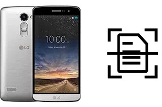 Numériser un document sur un LG Ray