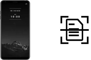 Numériser un document sur un LG Signature Edition 2018