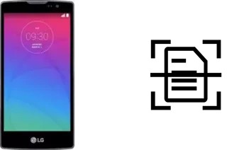 Numériser un document sur un LG Spirit 4G LTE