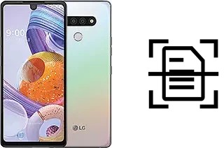 Numériser un document sur un LG K71