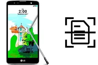 Numériser un document sur un LG Stylus 2 Plus