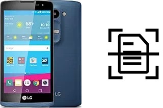 Numériser un document sur un LG Tribute 2