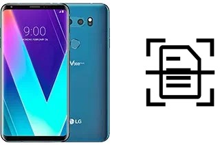 Numériser un document sur un LG V30S ThinQ