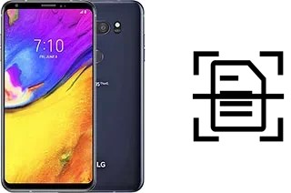 Numériser un document sur un LG V35 ThinQ