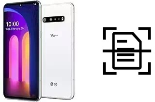 Numériser un document sur un LG V60 ThinQ 5G