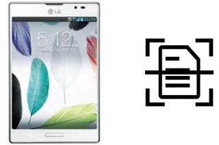 Numériser un document sur un LG Optimus Vu II