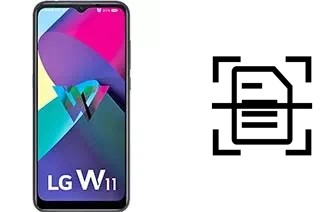 Numériser un document sur un LG W11