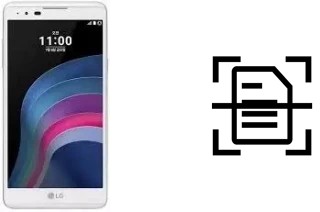 Numériser un document sur un LG X Fast