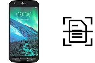 Numériser un document sur un LG X venture