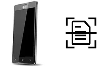 Numériser un document sur un LG X3